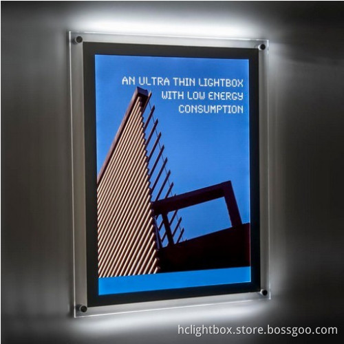 LED Acrylic Crystal Light Box (1150)